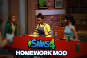 Sims 4 Homework mod