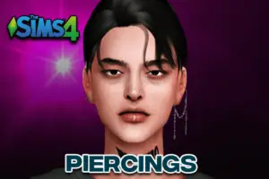 Sims 4 Piercings CC & Mods