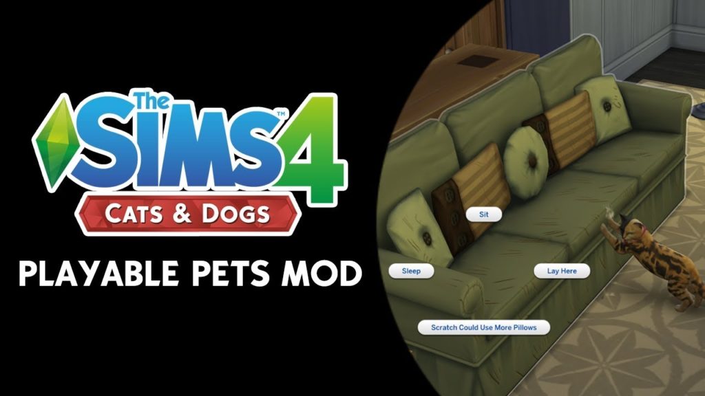 sims 4 playable pets mod 2020