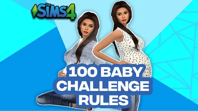 100 Baby Challenge Rules | Sims 4 (Updated) 2024