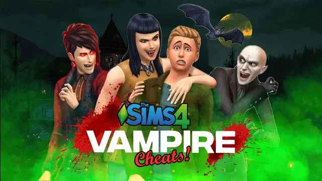 Sims 4 Vampire Cheats, Master, Rank , Power Point(2023)
