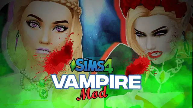Sims 4 Vampire Mod  | Vampire CC,  Blood Mod (Download) 2024