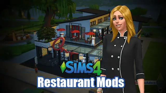 Sims 4 Restaurant Mods Dine Out Mods