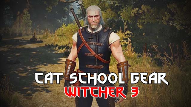 Witcher 3 cat School Gear
