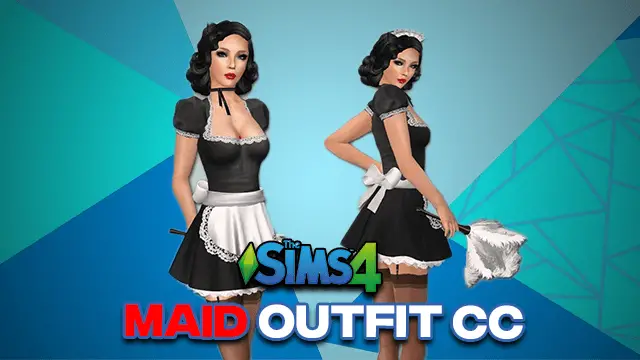 Sims 4 Maid Outfit, Uniform CC & Dress Mods – Download (2023)