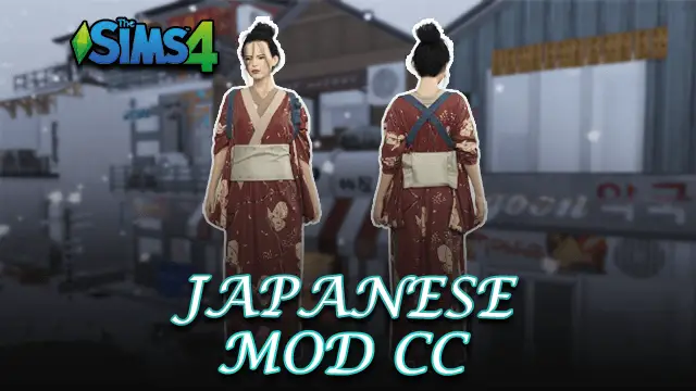 Sims 4 Japanese CC
