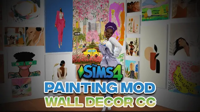 Sims 4 Painting Mod & Wall Decor CC – Download (2024)