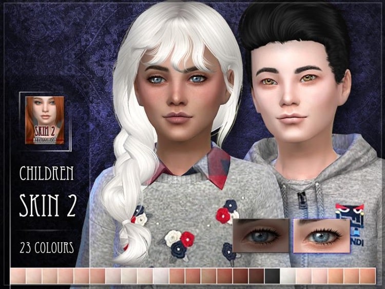 Children Skin 2 – Asian