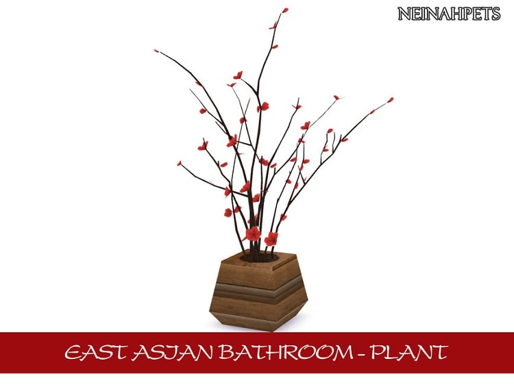 East Asian Bathroom – Plant