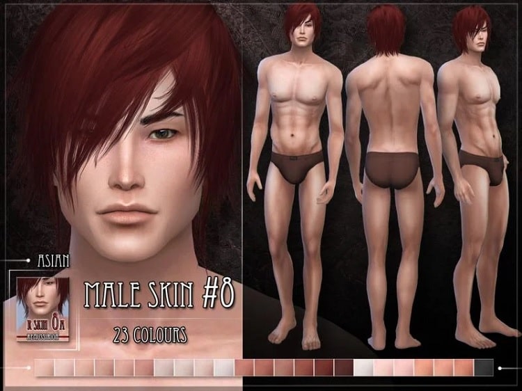 R Skin 8 – Male – Asian