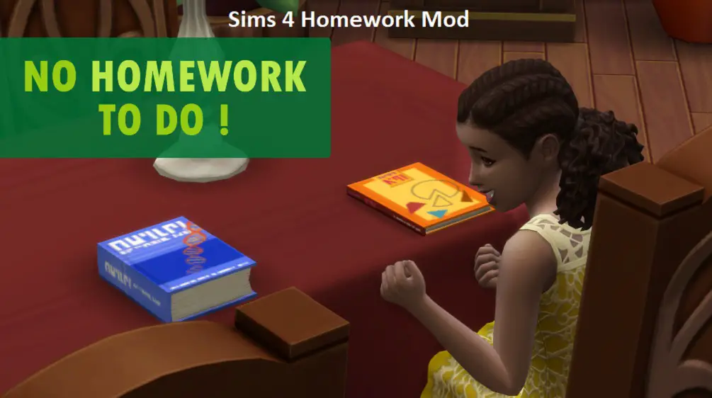 Sims 4 Homework mod | Download - 