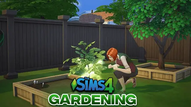 Sims 4 Gardening