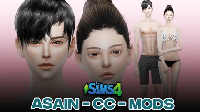 Sims 4 Asian CC