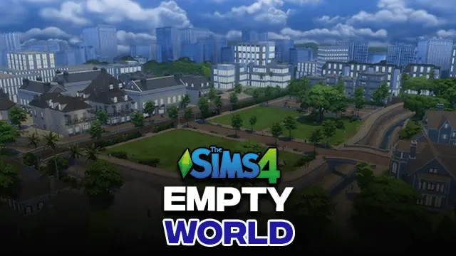 Sims 4 Empty World & Blank (Download) 2023
