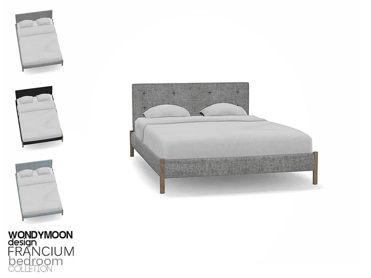 Francium Double Bed