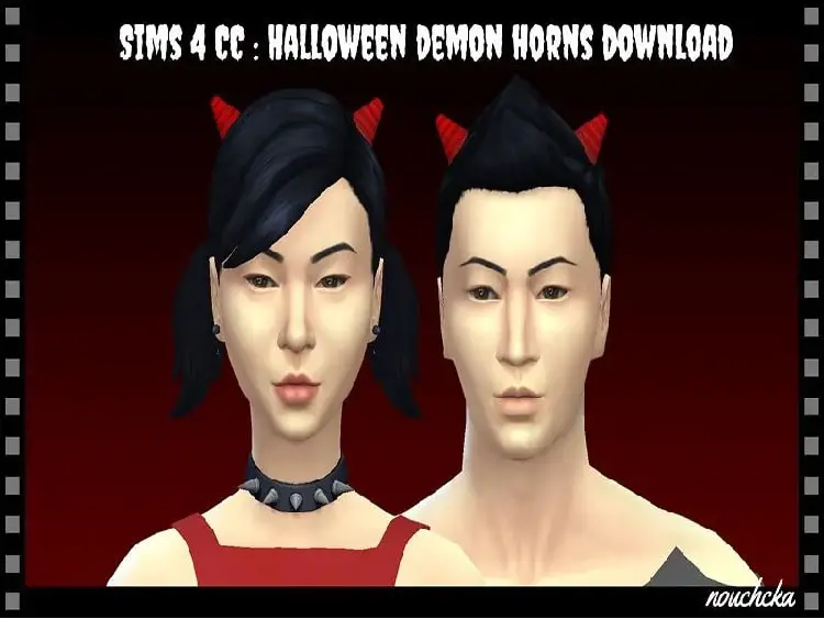Demonic Halloween Horns For Females And Males