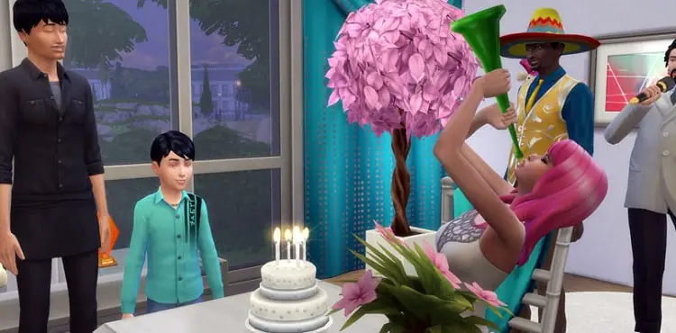 How To Bake A Birthday Cake, Sims 4?