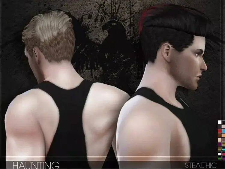 The Male hair haunting mod