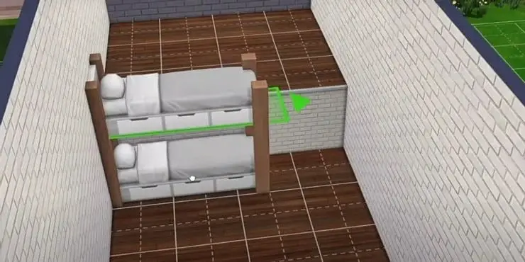 How to make Sims bunk beds?