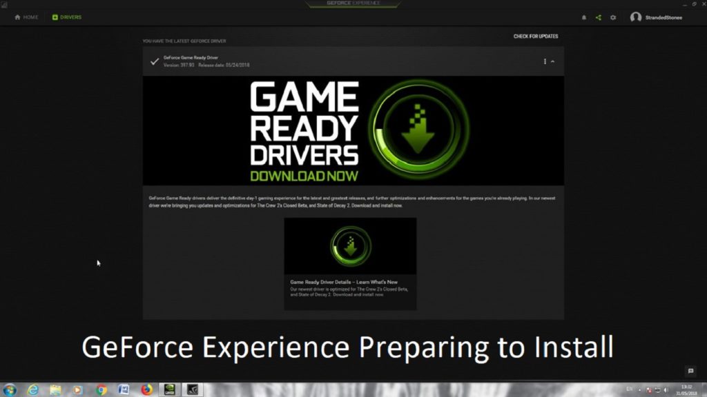 nvidia geforce experience preparing to install nvidia geforce experience preparing to install