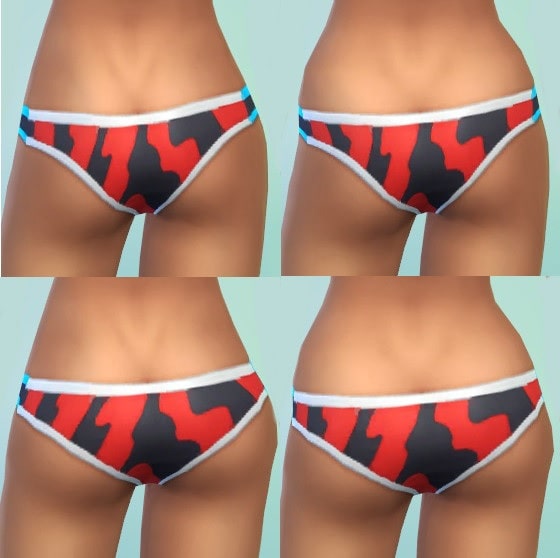 How does the Sims 4 butt slider work