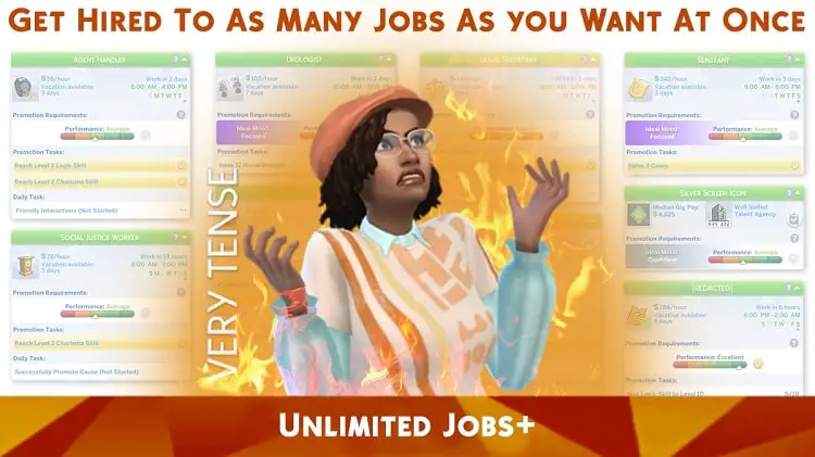 Unlimited Jobs Mod