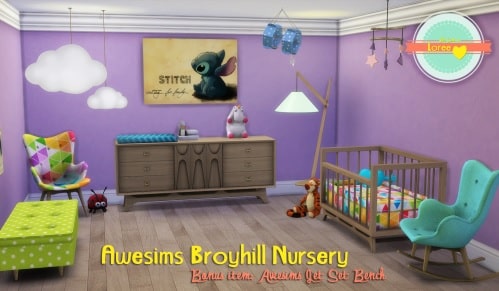 Awesims Broyhill Nursery by Loree