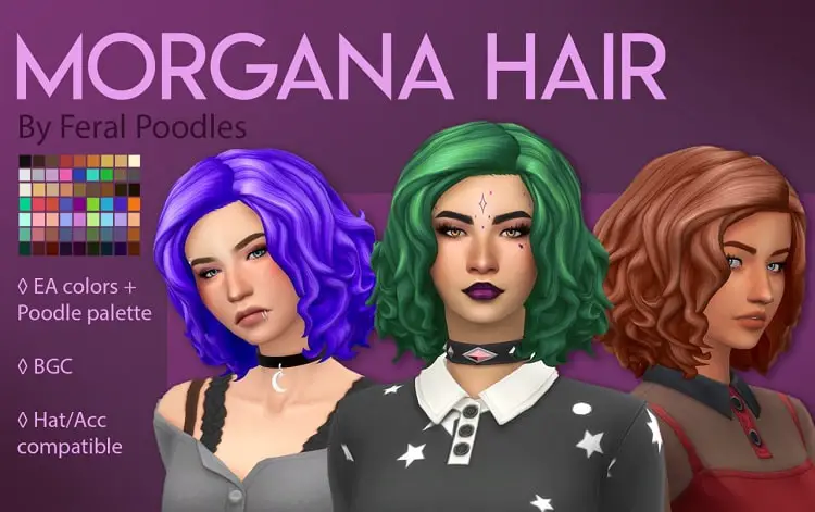 Morgana Witchy Hair