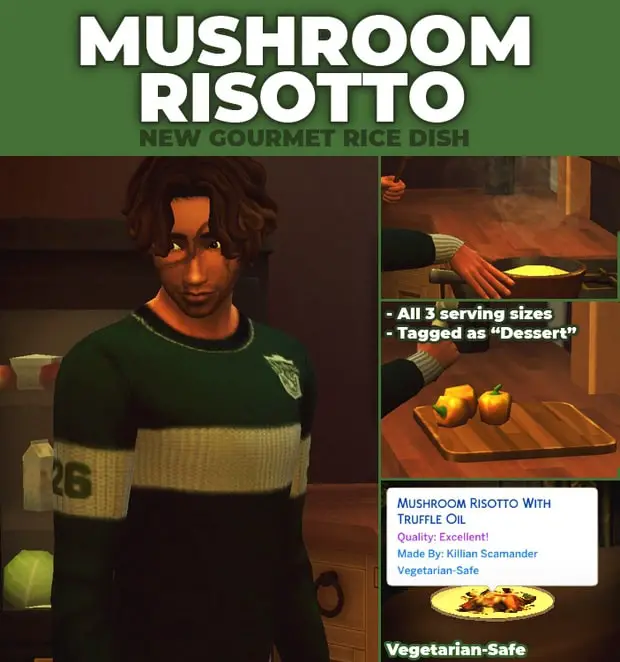 Mushroom Risotto 