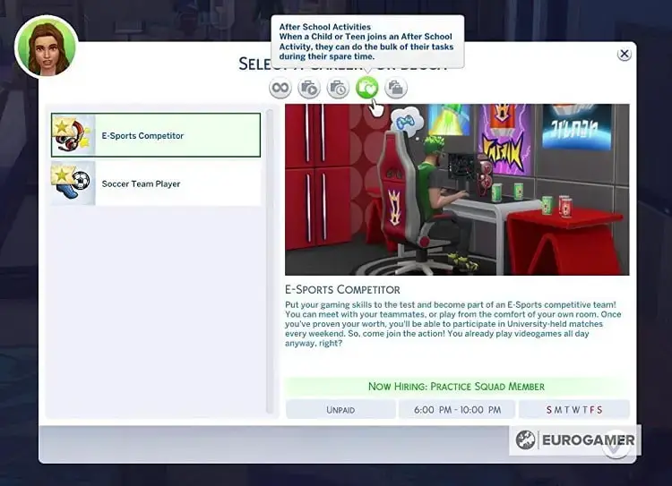 Other factors which influence acceptance onto Distinguished Degrees in The Sims 4