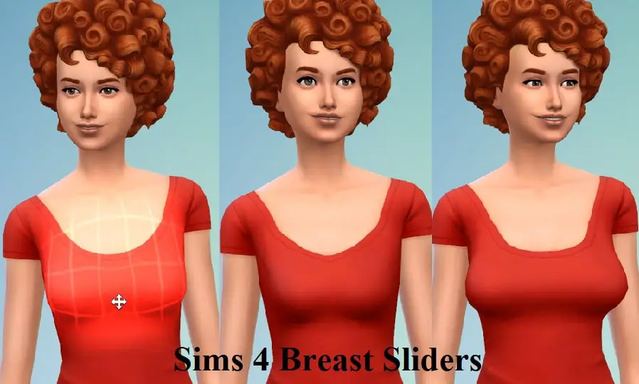 Sims 4 breast slider