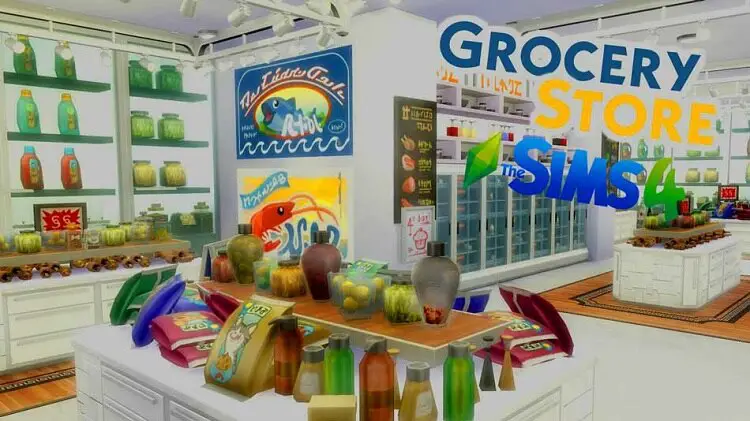 Sims 4 Grocery Mod & Store (Download) 2024 (Updated)