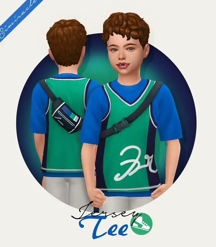 Sims 4 Kids Jersey Tee 