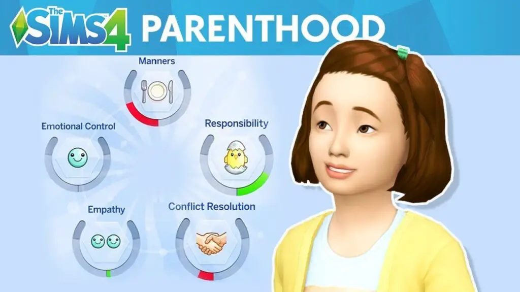 Sims 4 Parenthood Cheats | Character Values Cheat, Parenting Skill