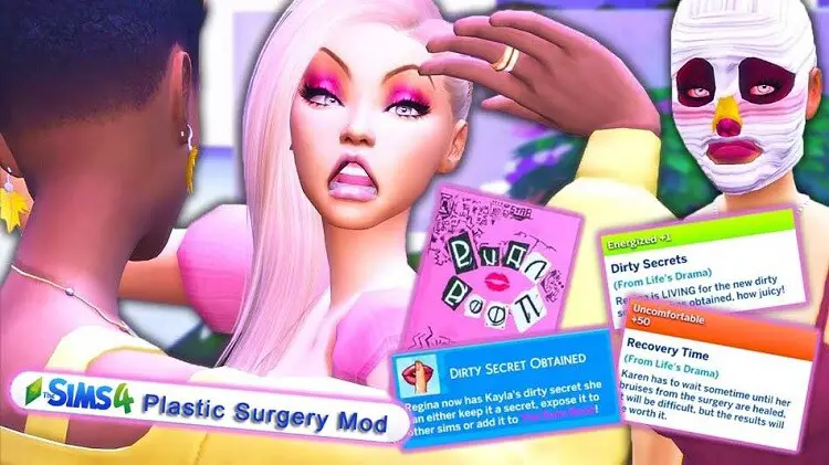 Sims 4 Plastic Surgery Mod (Updated) 2024