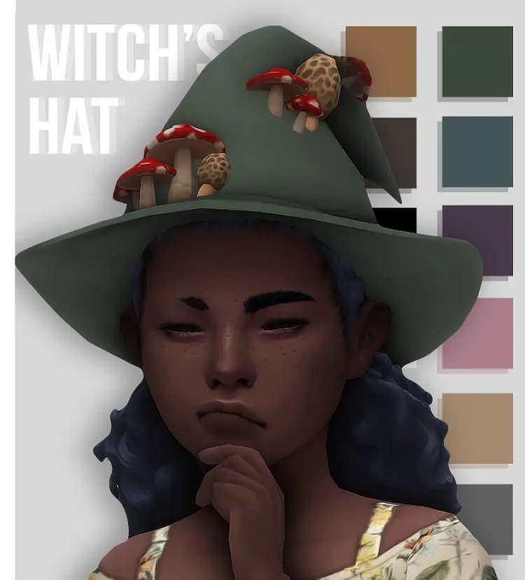 Sims 4 The Witch'sWitch's Hat