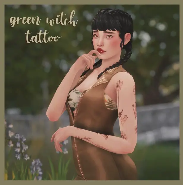 Sims 4 Witch Tattoos