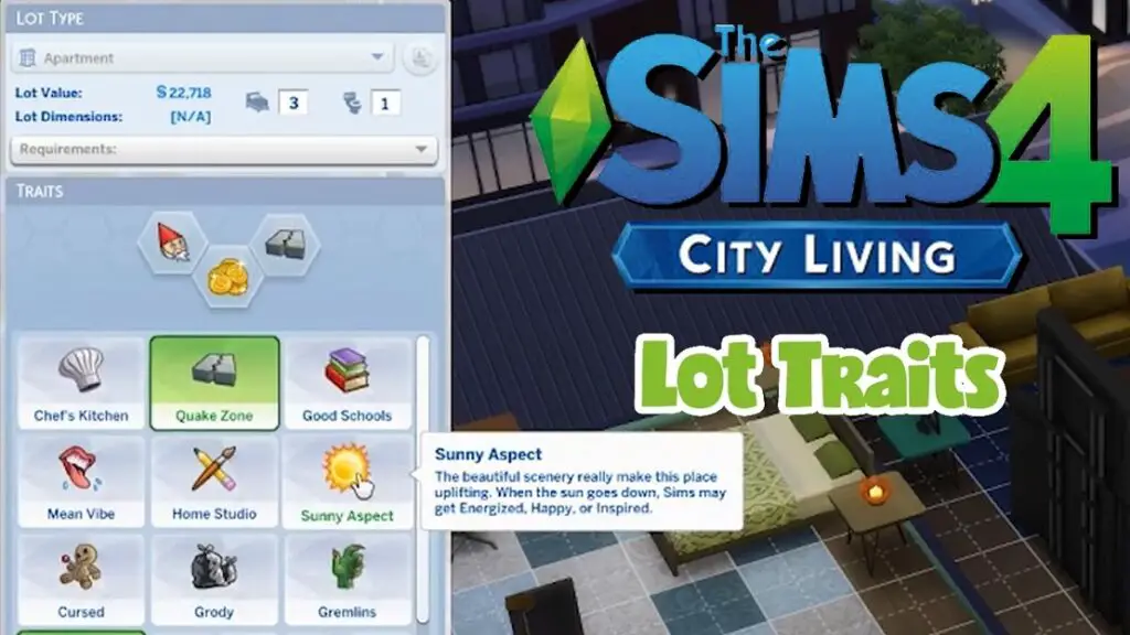 Sims 4 lot Traits | Cursed lot - On ley line | Haunted, House, quake zone