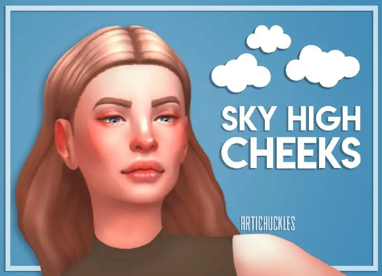 Sky-high cheekbones