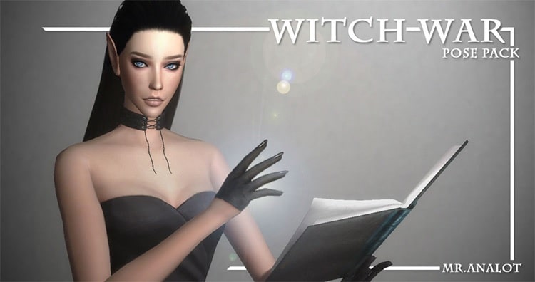 Witch War Poses Pack