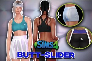 Sims 4 Butt Slider & Booty Mod