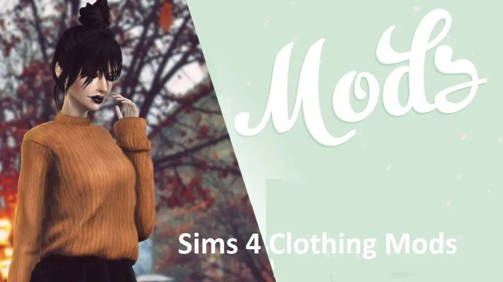Sims 4 Clothing Mods |  CC Clothes Packs (Download)