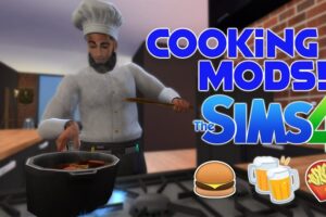 Sims 4 Custom Food CC & Recipes, Cooking Mods