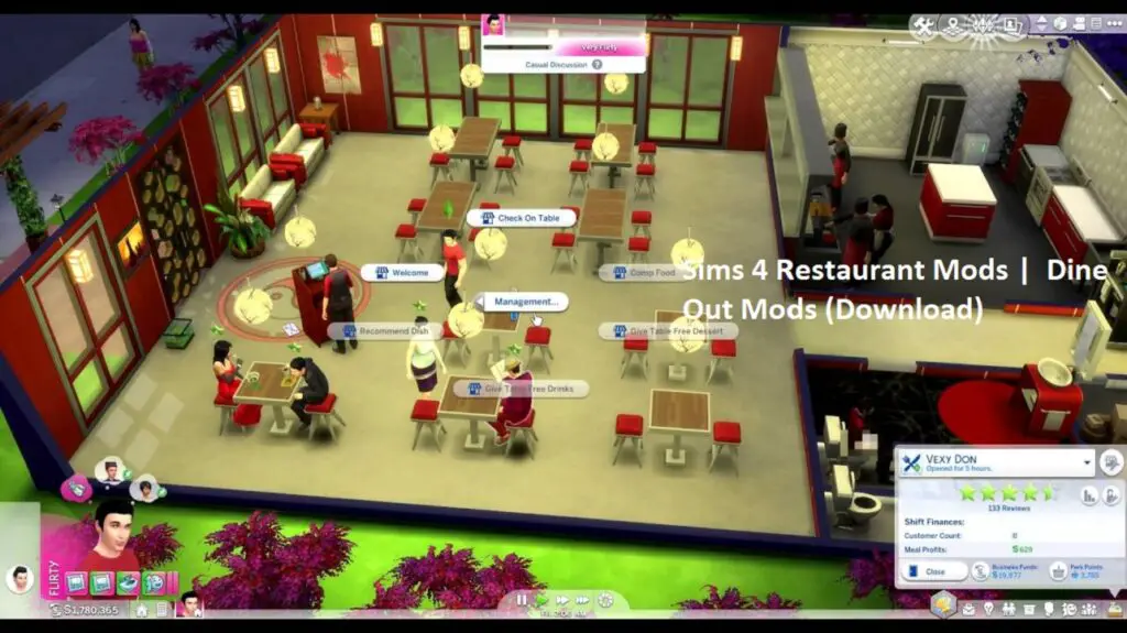 Sims 4 Restaurant Mods |  Dine Out Mods (Download) Updated