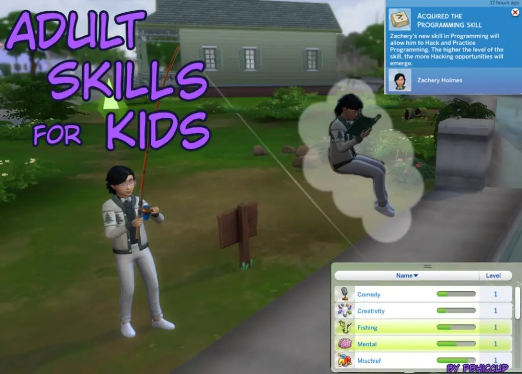 Adult skills for kids