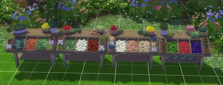Retail Produce stands