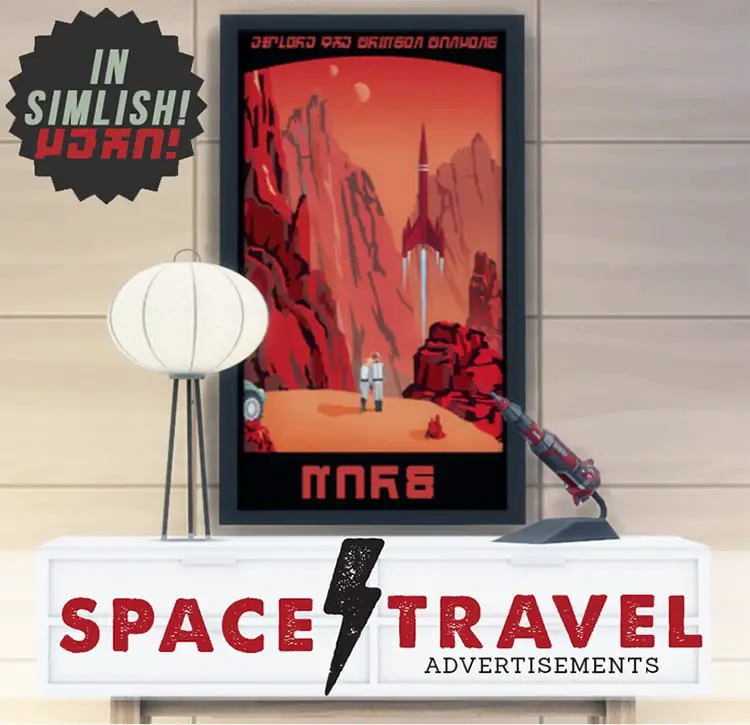 Space Travel Advertisements