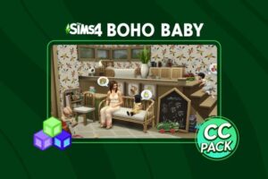Sims 4 Boho Baby CC Pack Coming Soon