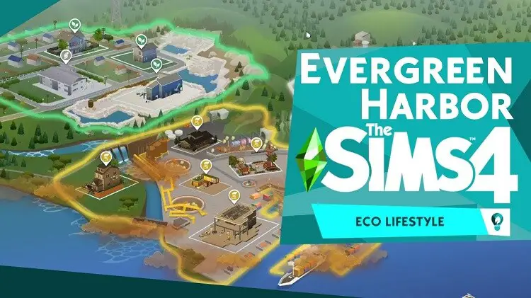 Eco Friendly World in the Sims 4 Evergreen Harbor (Guide) 2023