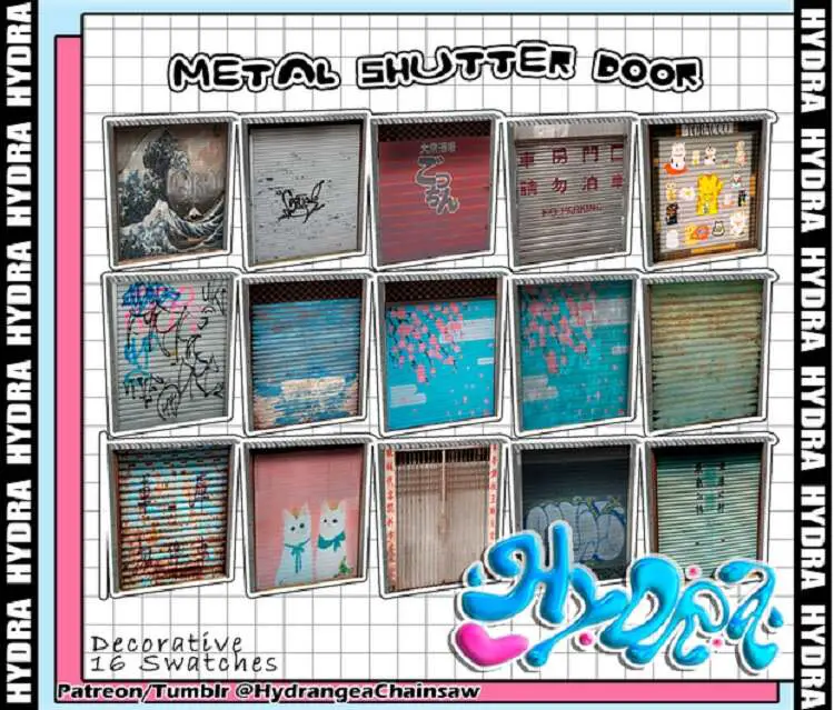Metal Shutter Door by Hydra